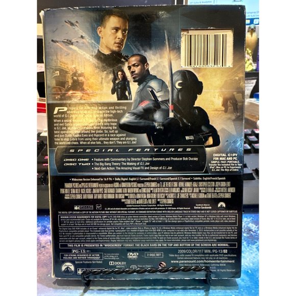 G.I. Joe The Rise Of Cobra Widescreen DVD Digital PG 13 2009 - Picture 2 of 8